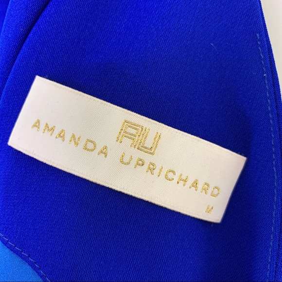 AMANDA UPRICHARD Dress Revolve Sleeveless Dress in Blue M - Picture 4 of 6